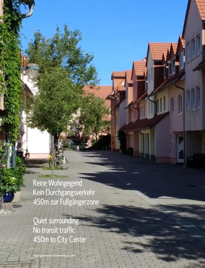 Domizil Domblick Speyer City, Garage, 50M2 외부 사진