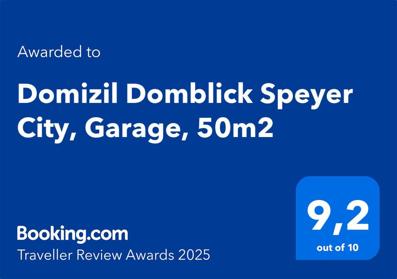 Domizil Domblick Speyer City, Garage, 50M2 외부 사진