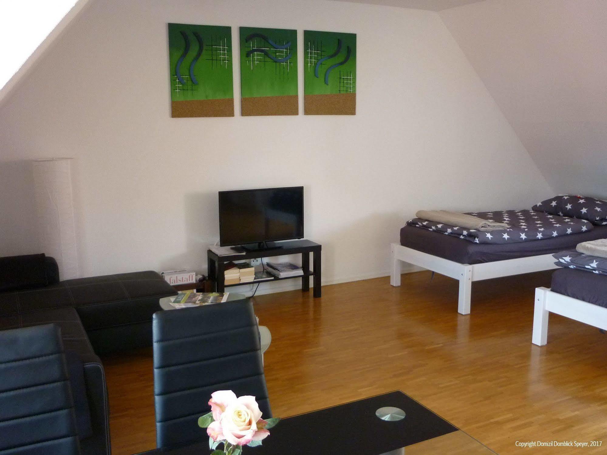 Domizil Domblick Speyer City, Garage, 50M2 외부 사진
